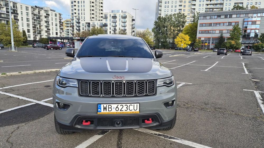 Jeep Grand Cherokee Jeep Grand cherokee 3.6 trailhawk pneumatyka aktywny tempomat  Warszaw