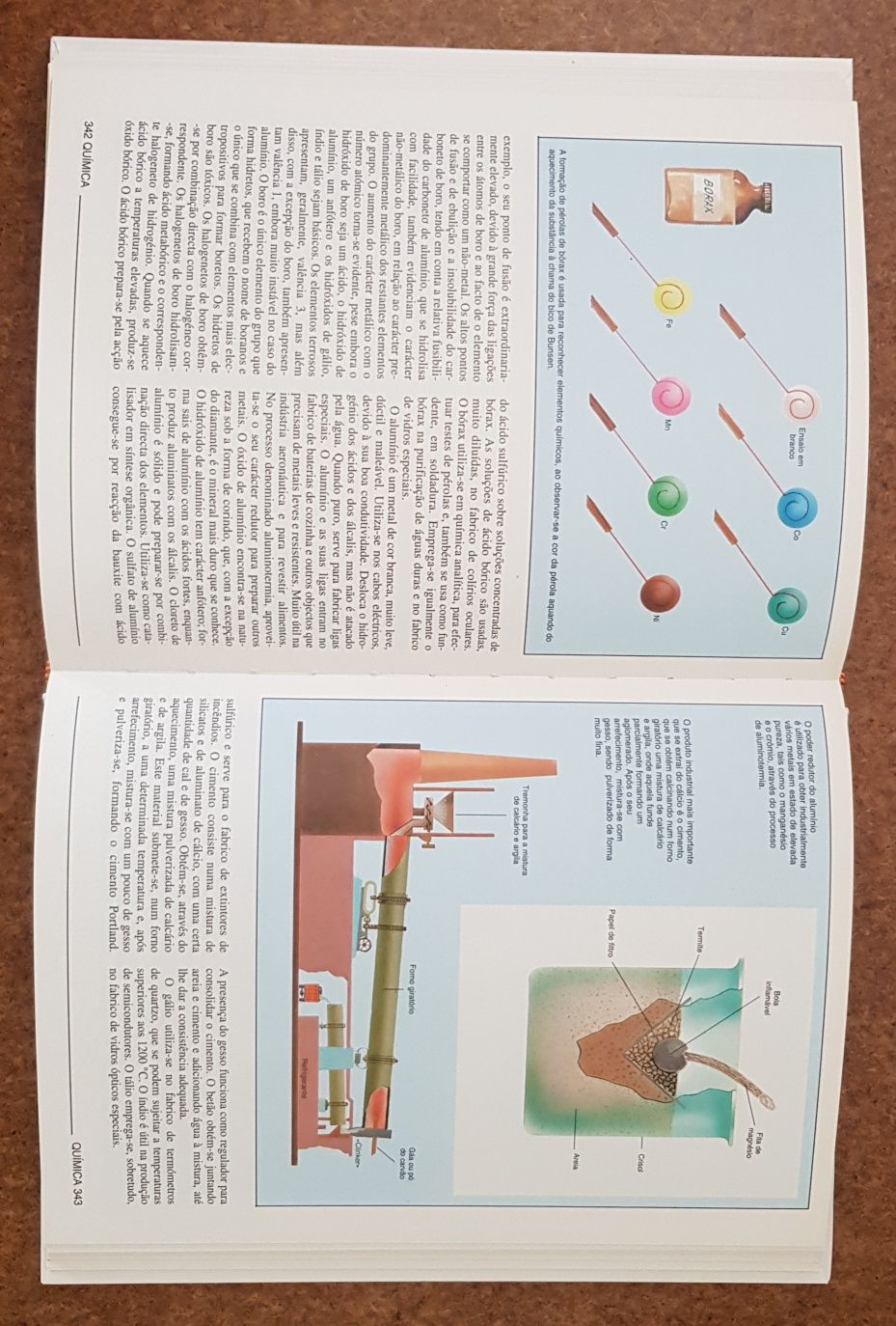 Física e Química com exercícios - 3 livros novos na caixa original