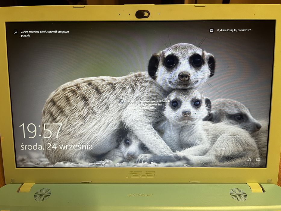 Miętowy laptop Asus i3-6100U 4GB RAM