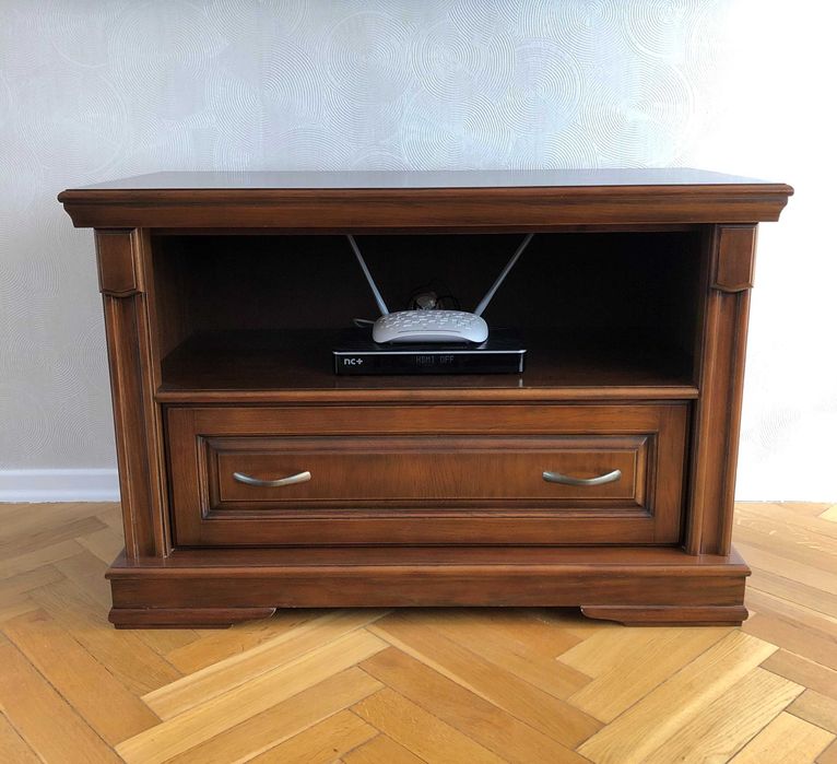 Stolik pod telewizor # szafka RTV # drewno
