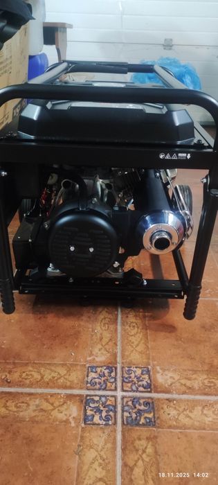 Комплект GX-70E  Dnipro-M  генератор бензиновий   7,5 кВт та новий газ
