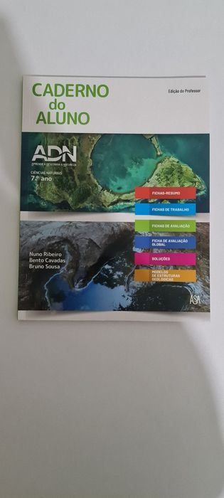 Manual ADN. Ciências Naturais. Novo. 7 ano