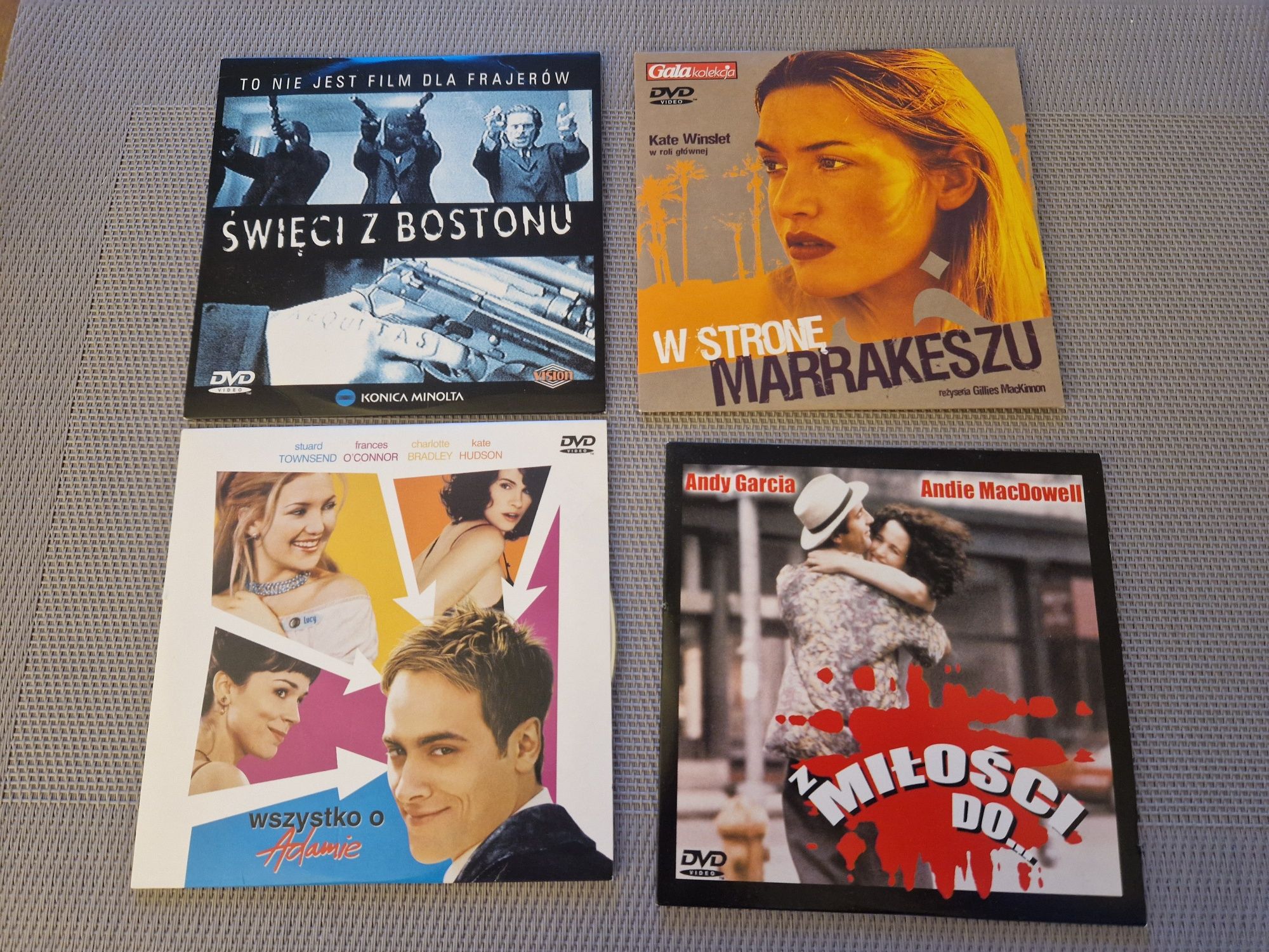 4xDVD Święci z Bostonu, Wszystko o Adamie, W stronę Marrakeszu, Z miło