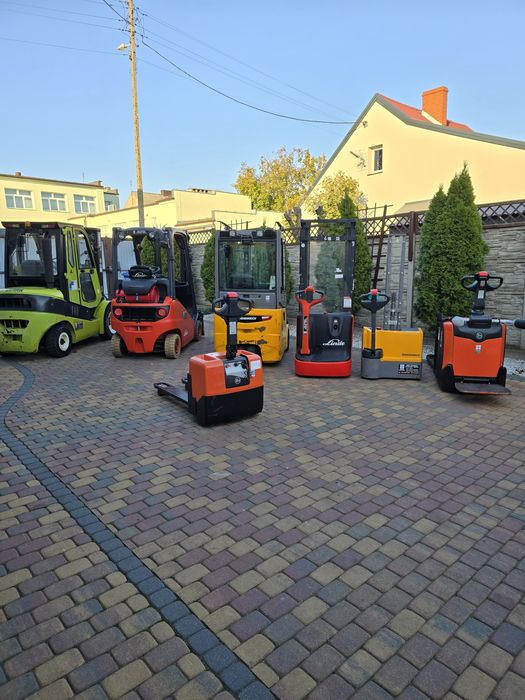 Wynajem wózka widłowego, paletowego 1t do 3,5t