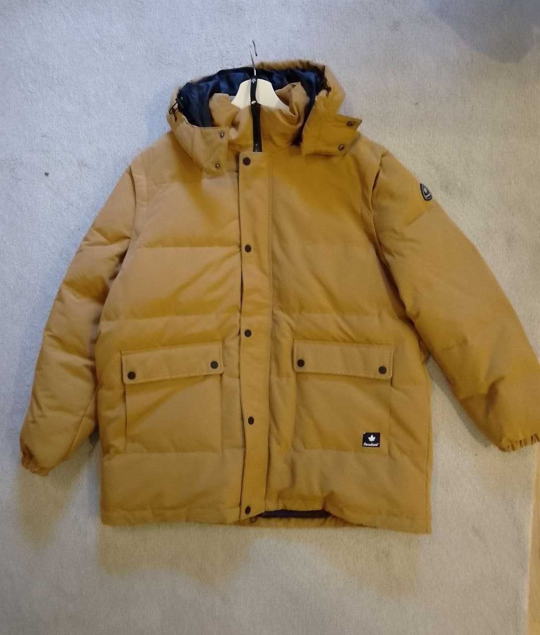Męska kurtka puchowa Canadiana rozmiar XL