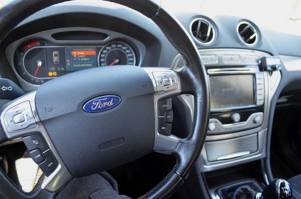 Mocny TITANIUM X CONVERS + skóry grz. FOT duża KOLOR NAVI mondeo mk4