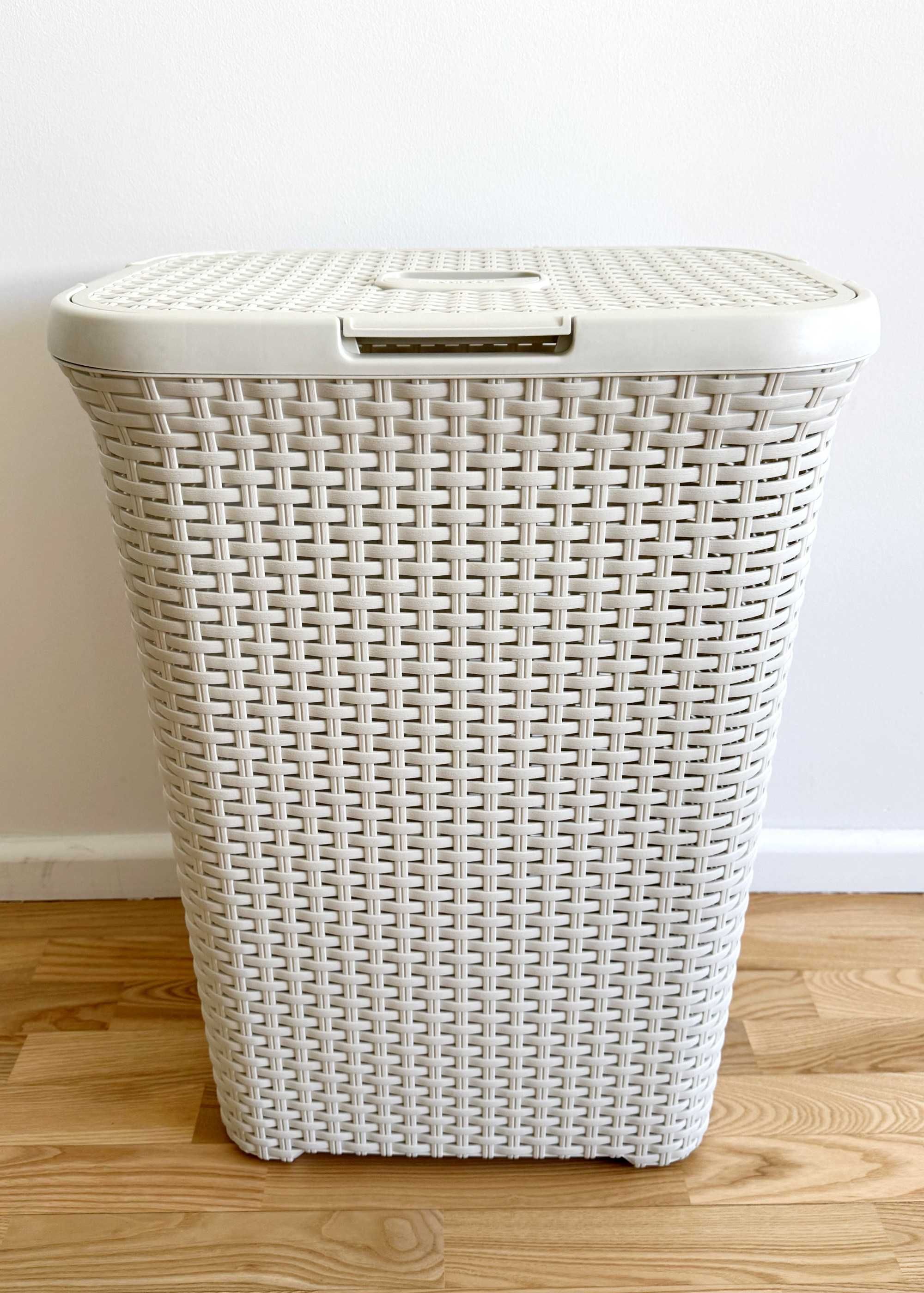 Kosz na pranie bieliznę 60L litrów kremowy Curver Style