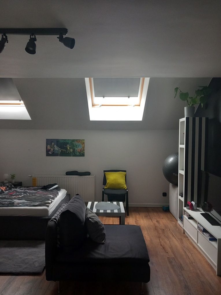 Fotel ikea grafitowy