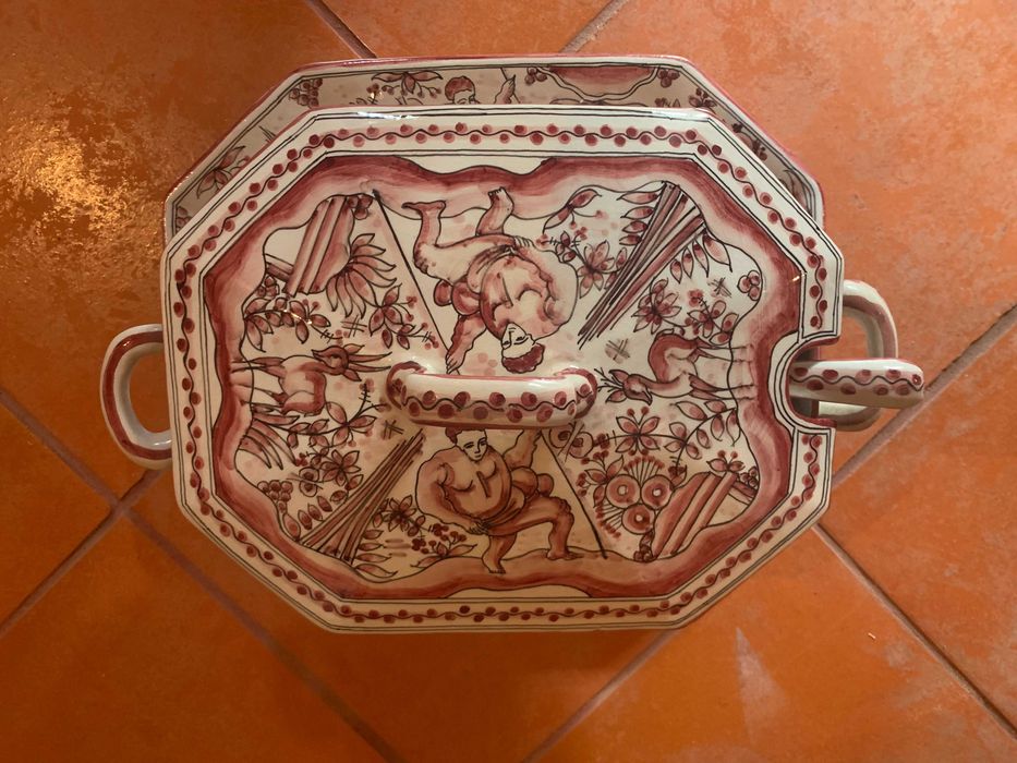 Terrina de loiça antiga sec.XVII