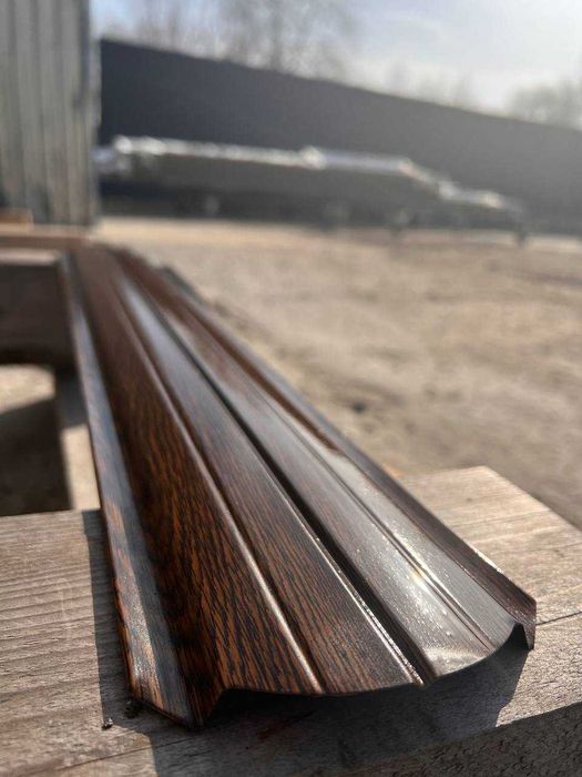 Металеві євроштахети, штахетник, забор, паркан, огорожа, профнастил