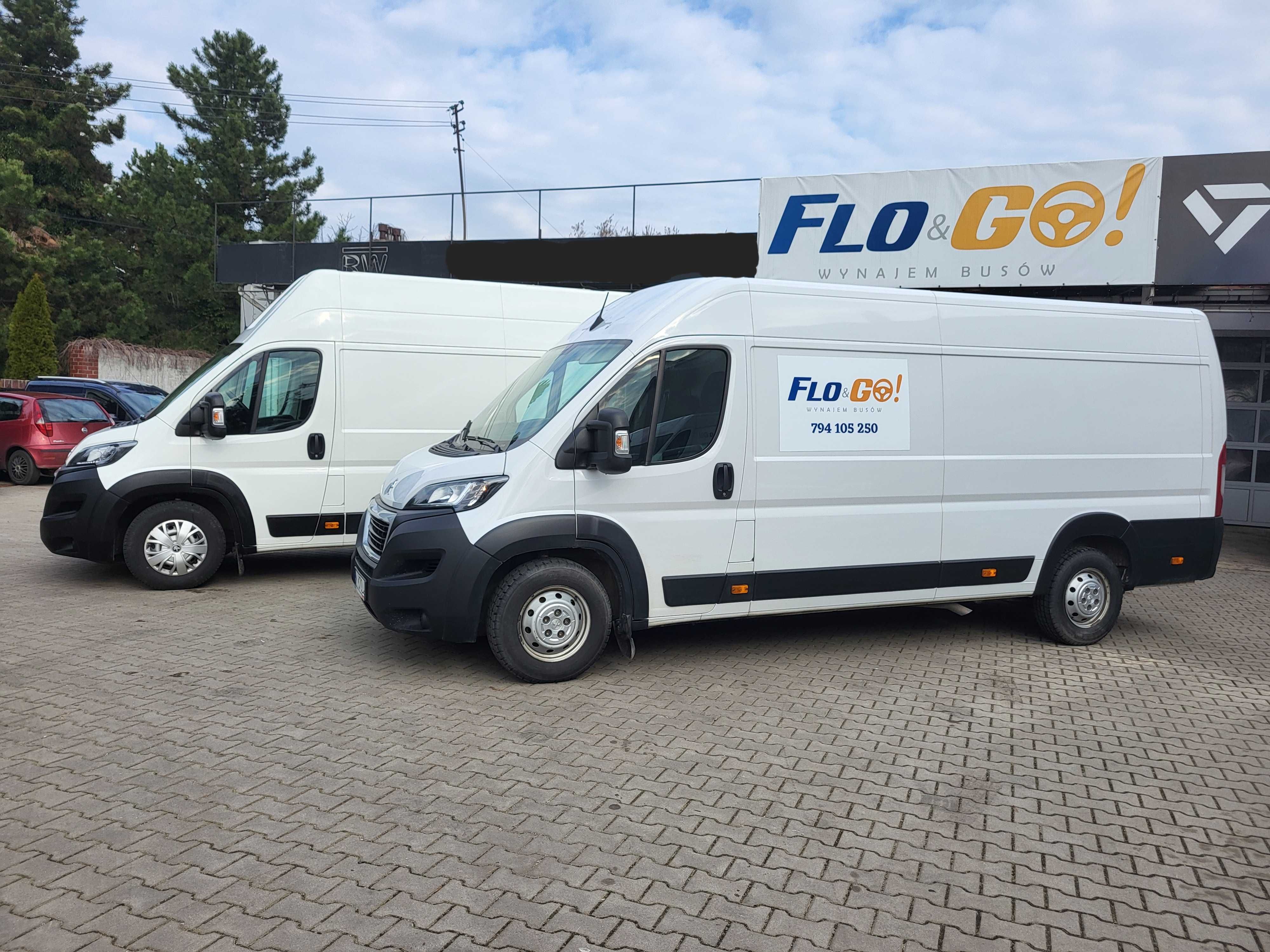 FLO&GO WYNAJEM Busów 7/8/9 os. Automat! Europa! Również z kierowcą!