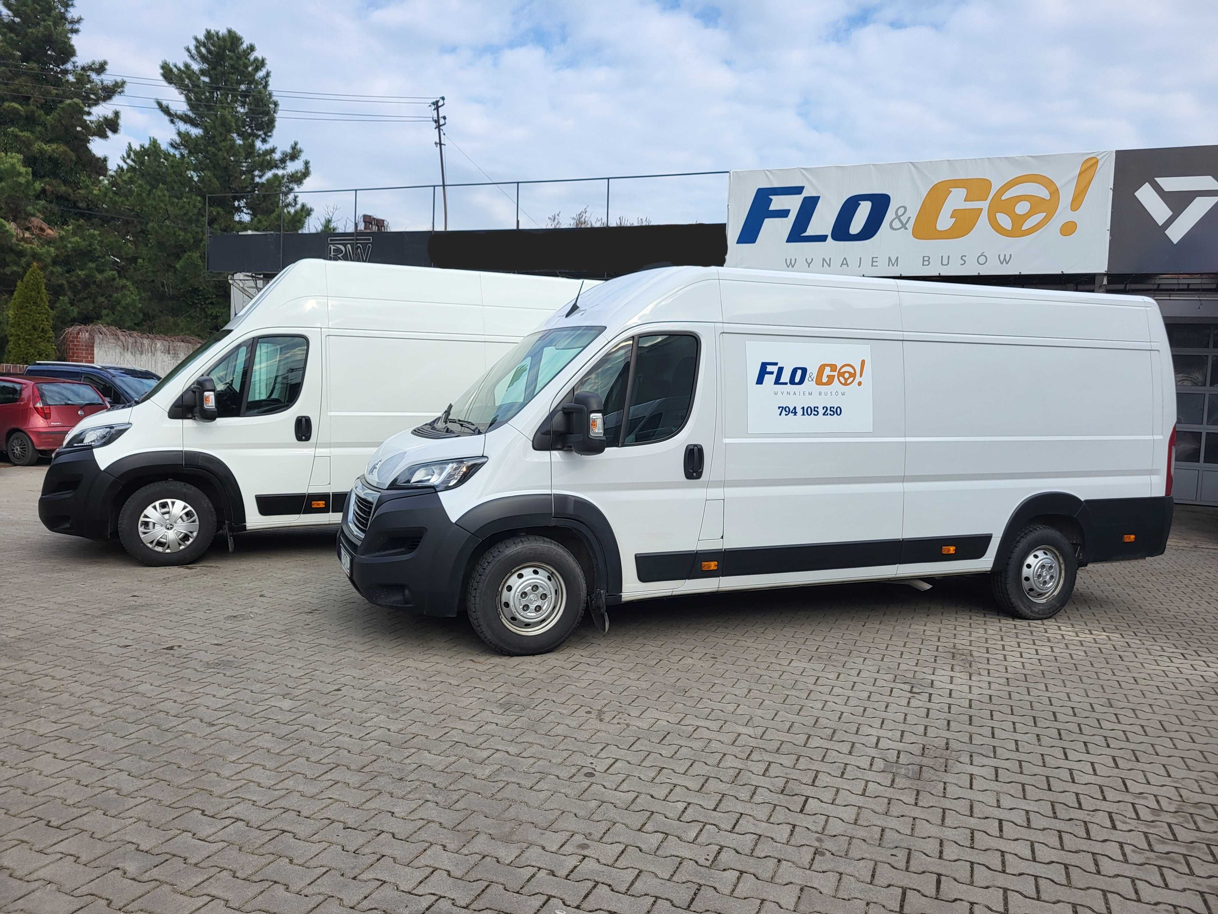 FLO&GO WYNAJEM Busa 7/9 osobowe Automat! Cała Europa!