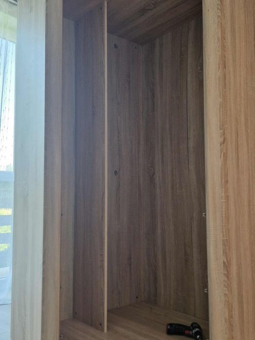 Meble młodzieżowe, szafa narożna, komoda, witryna, komplet