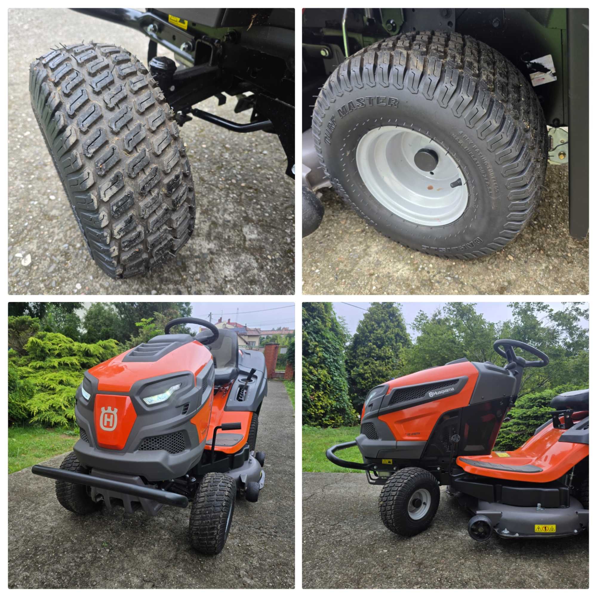 Traktorek kosiarka Husqvarna TC 242TX 24KM Kawasaki Najnowszy Model
