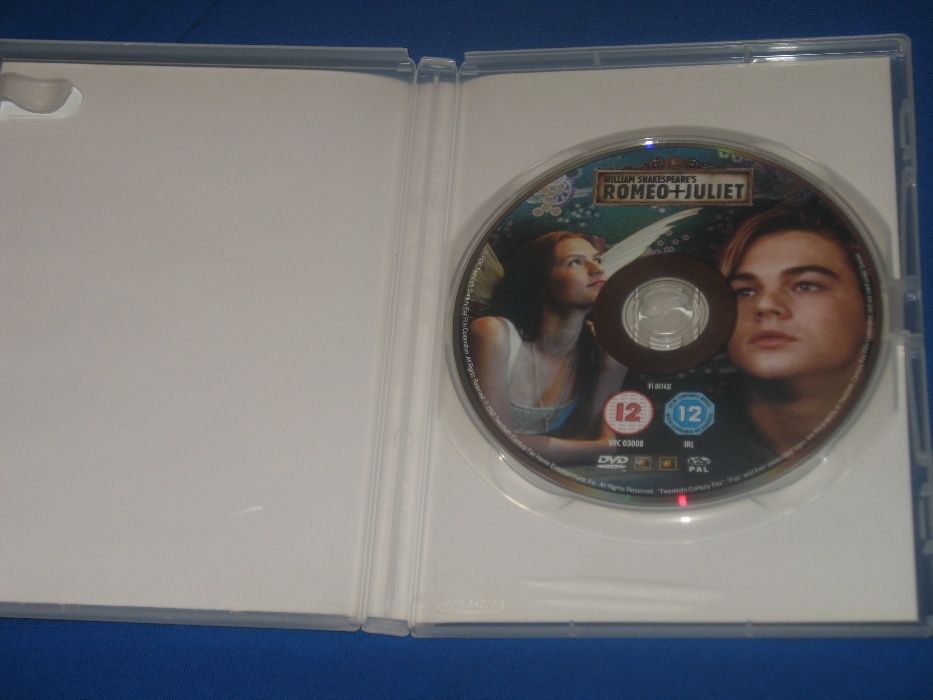 DVD"Ромео и Джульетта" с Леонардо ДиКаприо для поколенияТарантино англ