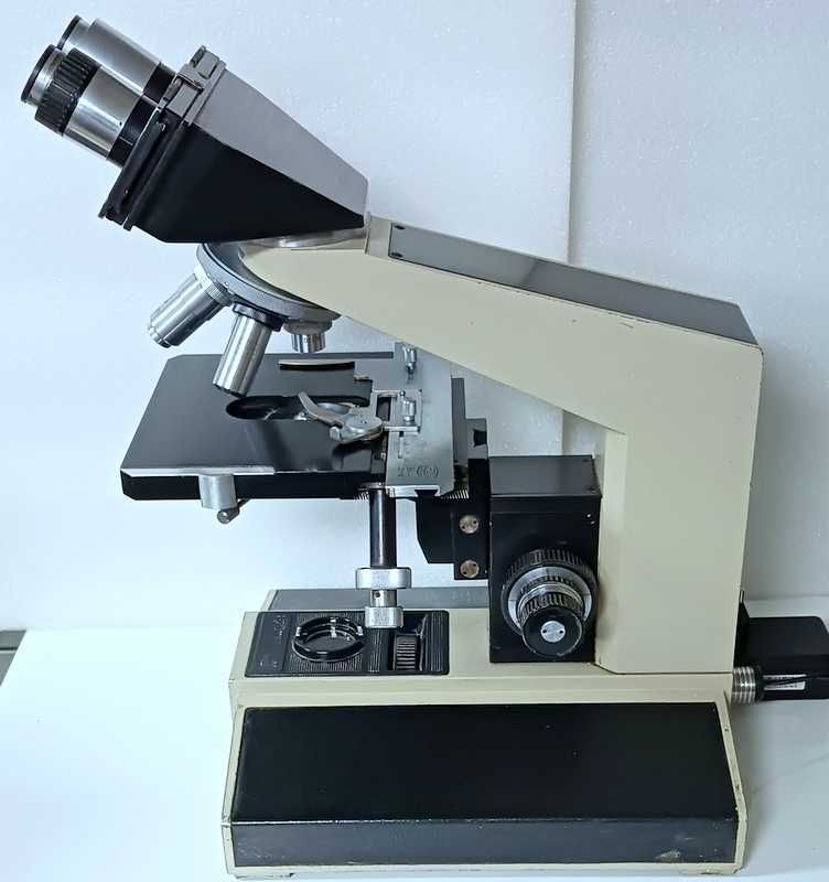 PZO Mikroskop biologiczny BIOLAR oświetlacz Led Cree