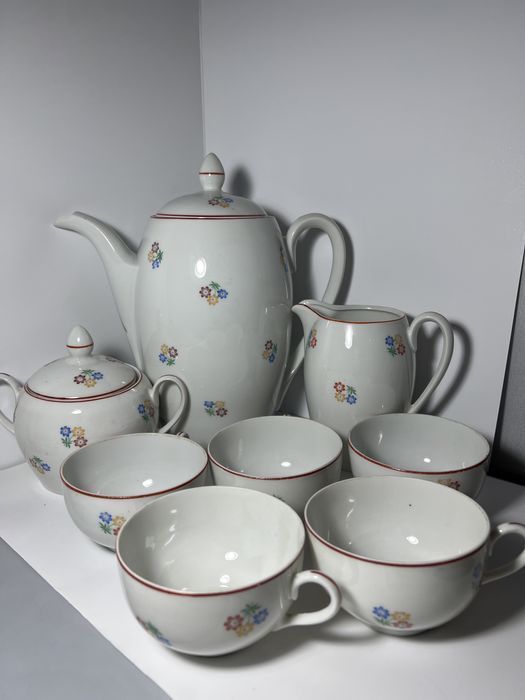 Franz hutte huta franciszka przedwojenna porcelana śląska secesja B31