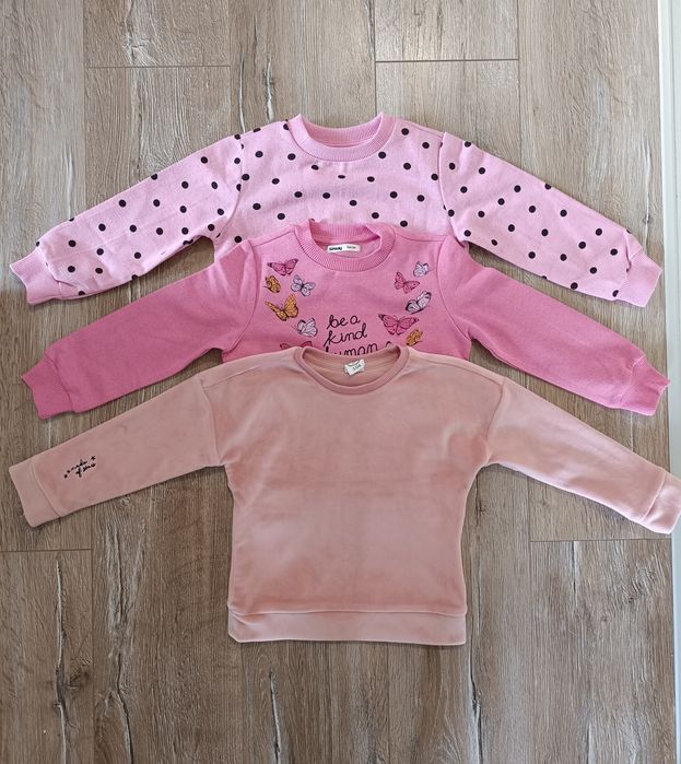 Zestaw bluz dziewczęcych Smyk r. 104 nowe