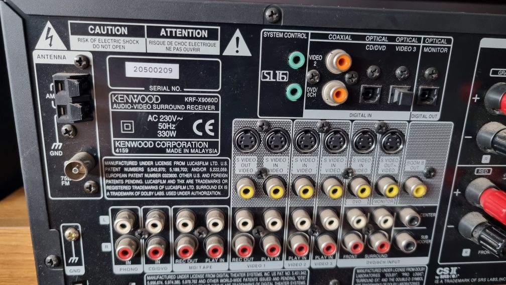 Kenwood krf x9060d  amplituner kina domowego