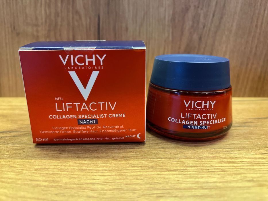 Крем для обличчя Vichy Liftactiv (Нічний) / колагеном (Віши) 50 мл