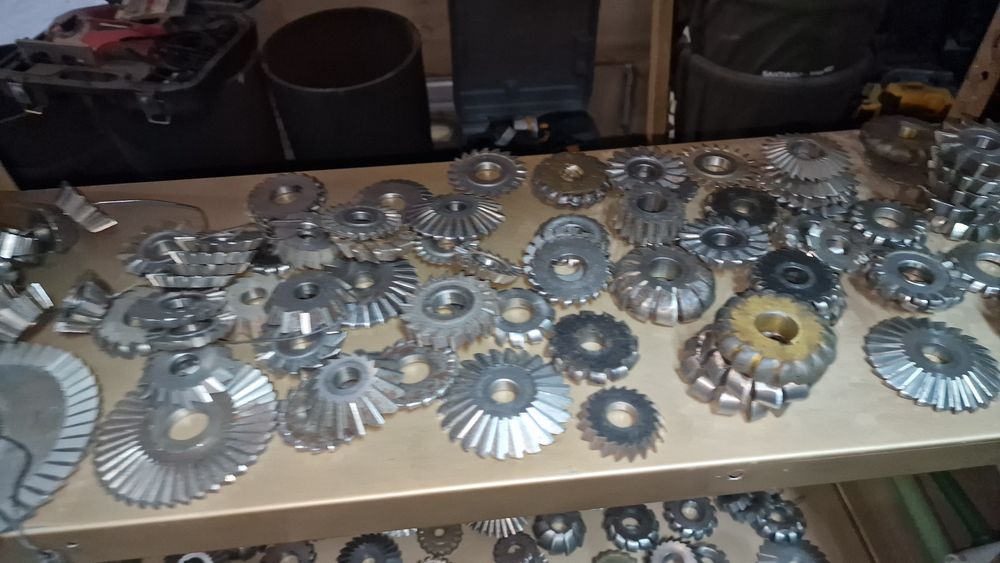 Freses para carretos  cones pincas ferramentas