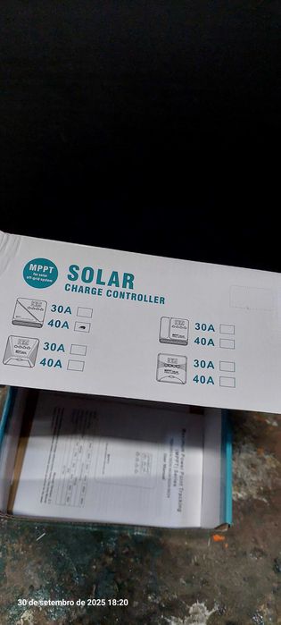 Controlador solar 40a