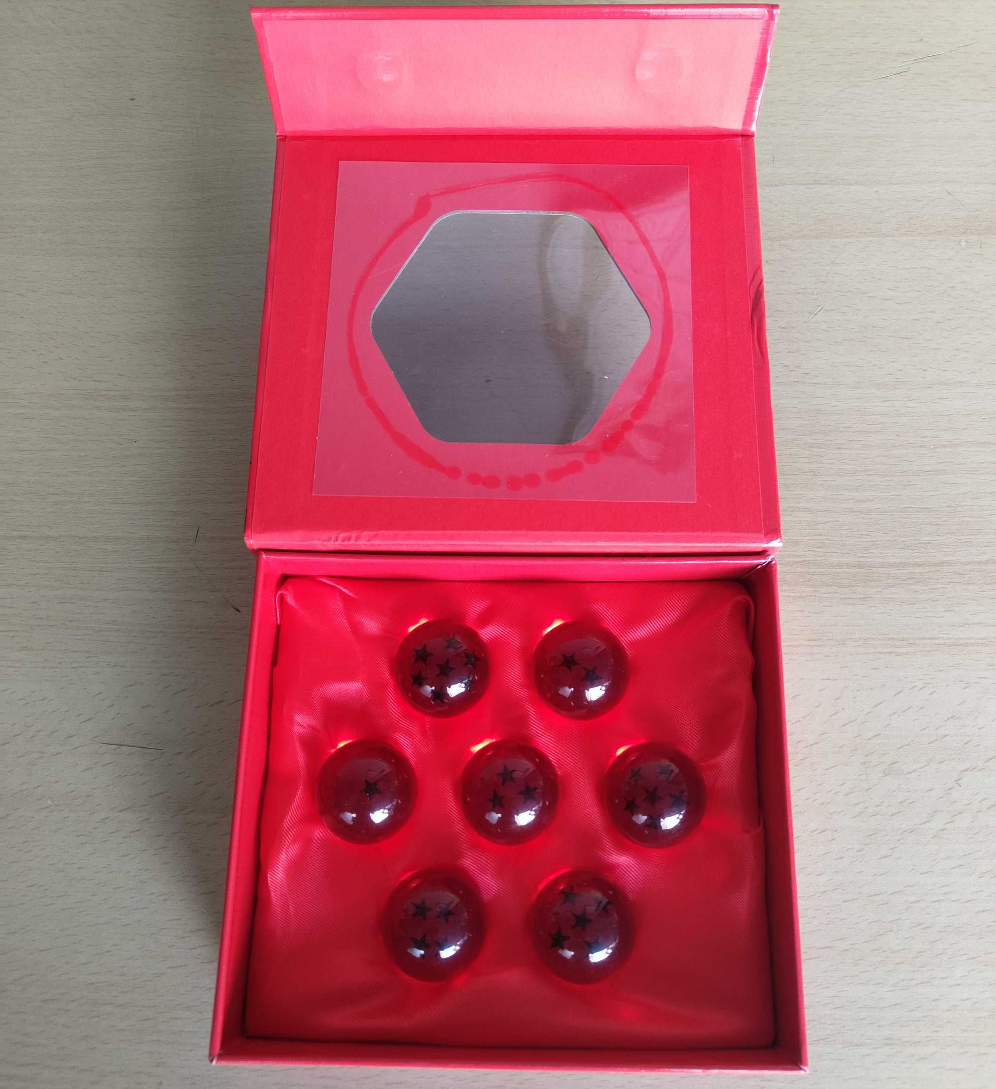 7 Bolas de Cristal Vermelhas Dragon Ball