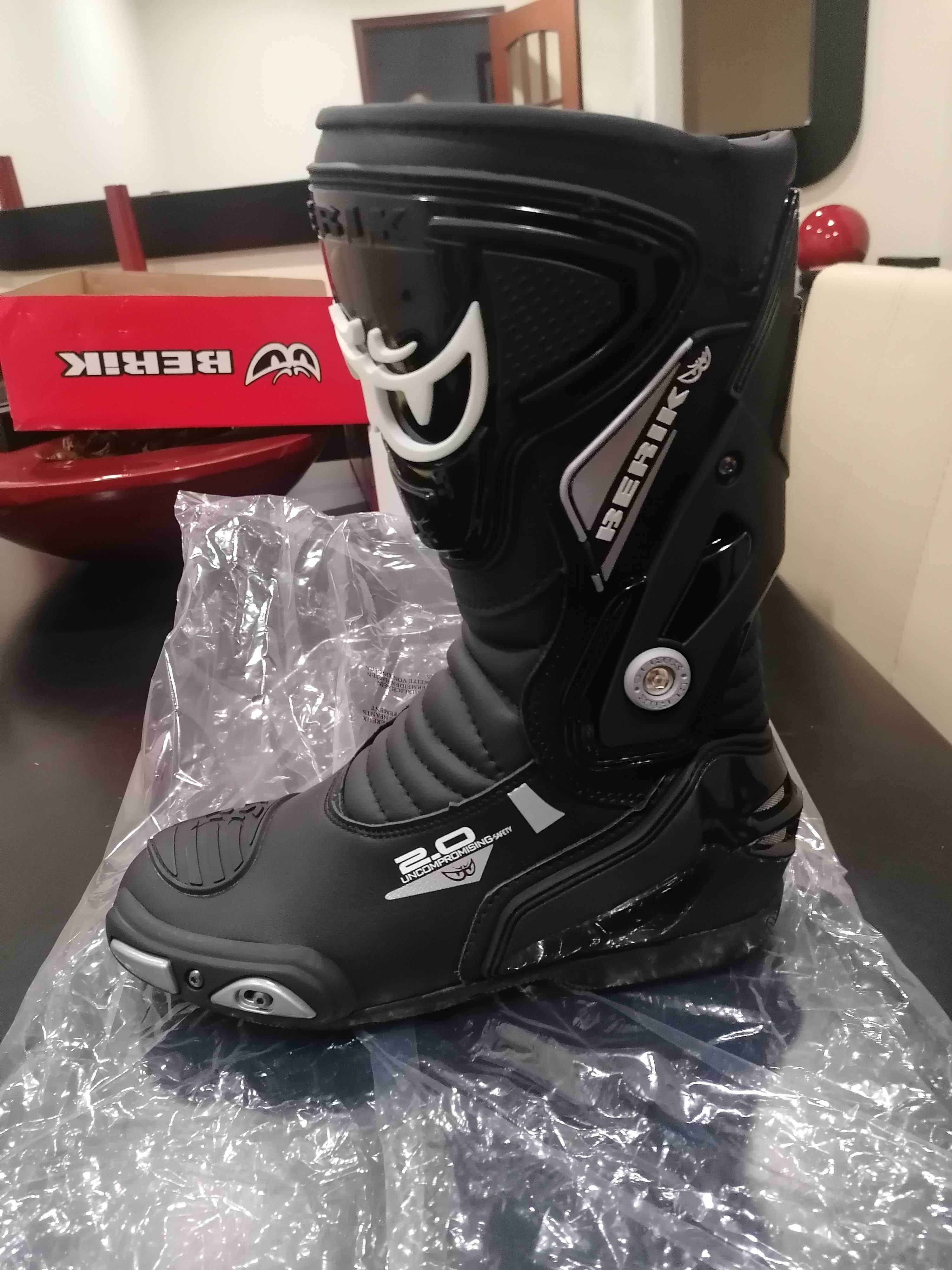 Botas  Motard BERIK Nº42, Novas Com Etiqueta