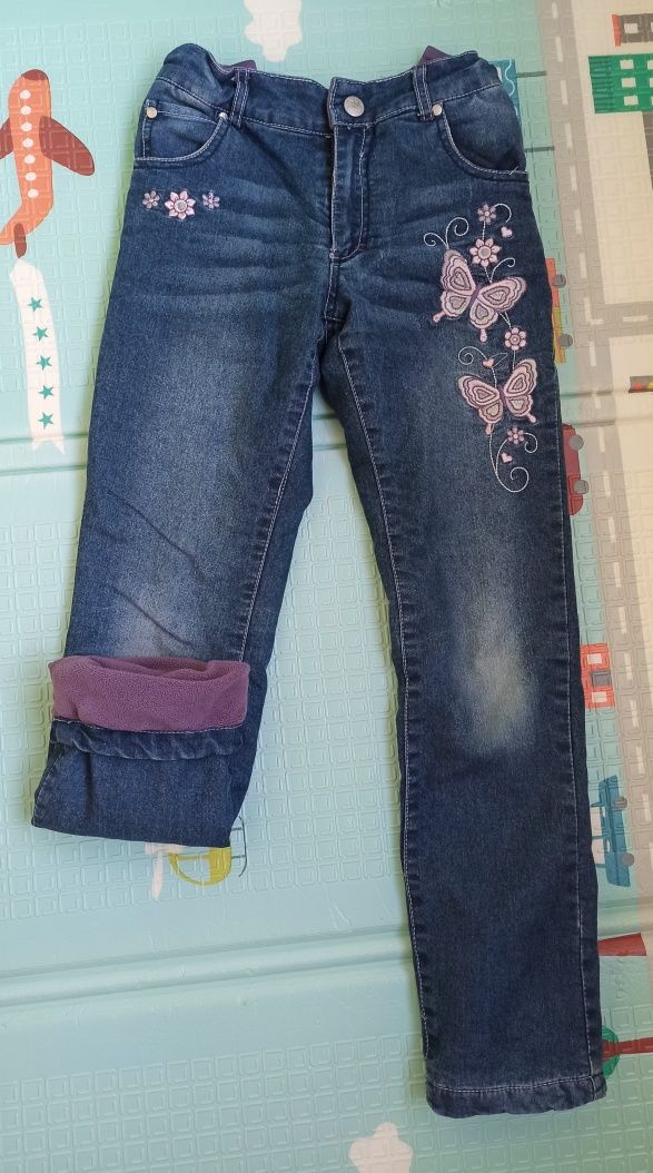 Трендові джинси палаццо, штани кльош,  122, 128, 134 см