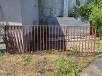 Ogrodzenie z bramką, furtka, płot 3,7 m