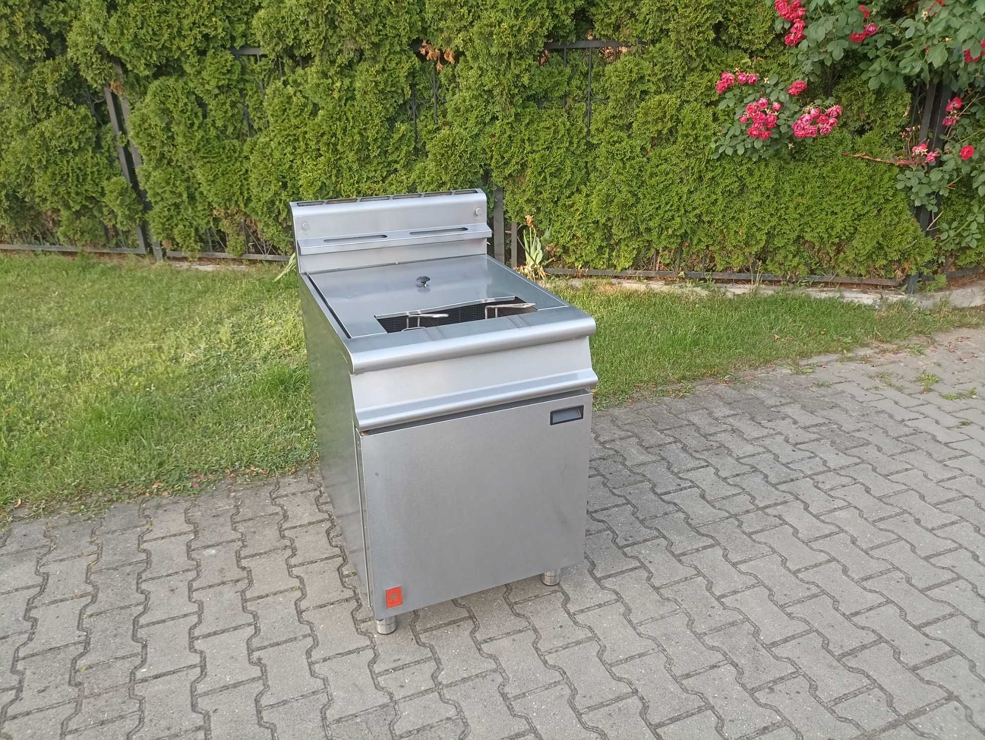 Frytkownica gazowa frytownica smażalnik zakręcona frytka LPG