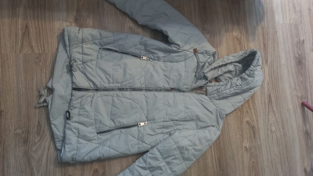 Kurtka damska Srebrna rozmiar L