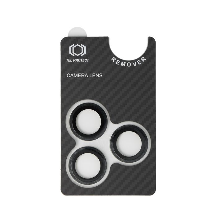 Tel Protect 3D Lens Aramid Series iPhone 15 Pro/Pro Max (3 szt)