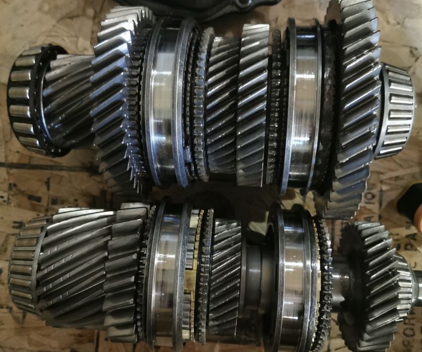 Запчастини до ДСГ 6 dq250 Вали, вилки, зчеплення