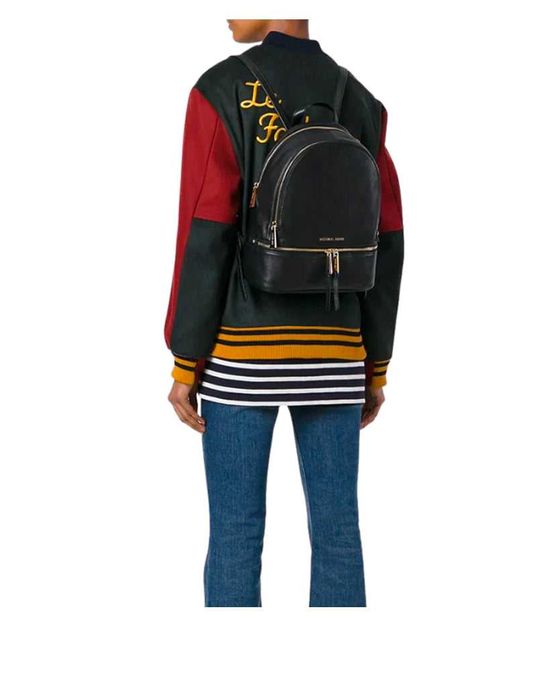 Рюкзак Michael Kors Rhea Zip Backpack Medium Black