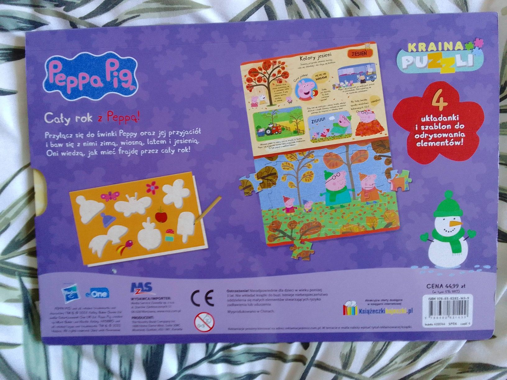 Książka Świnka Peppa z puzzlami