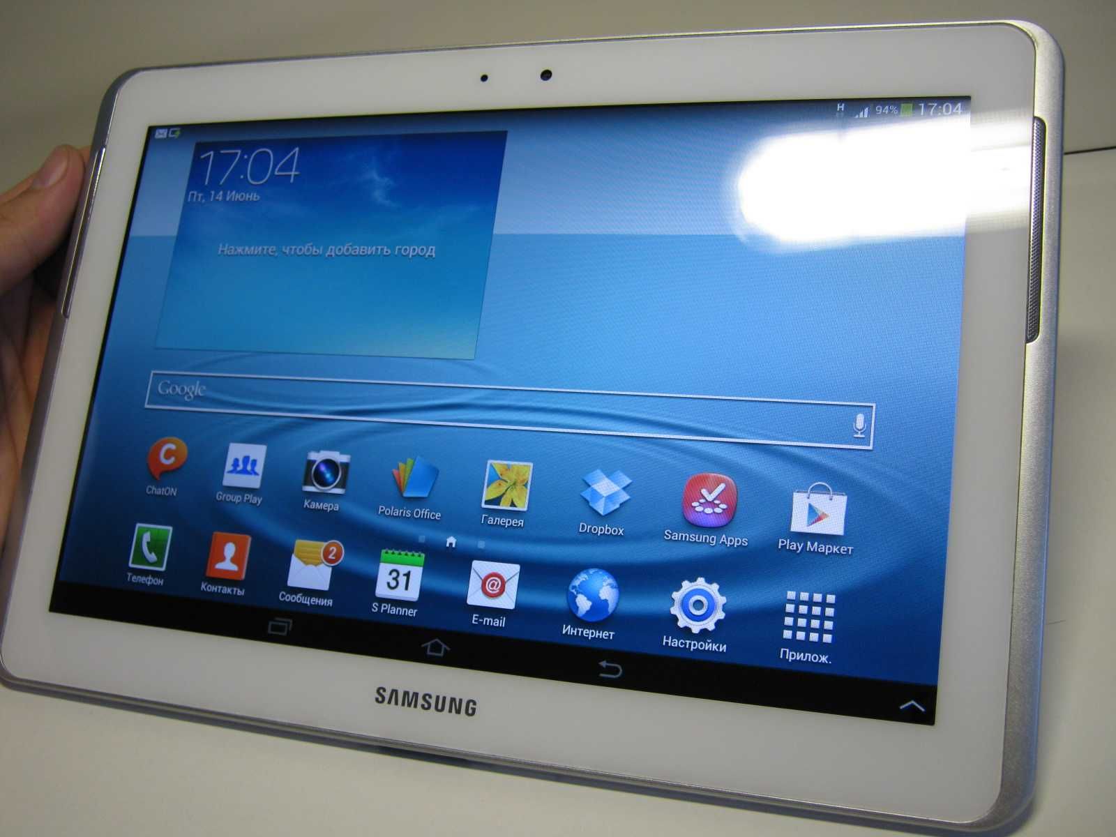 Samsung Galaxy 10’1 White. Состояние – идеал! 3G, Sim