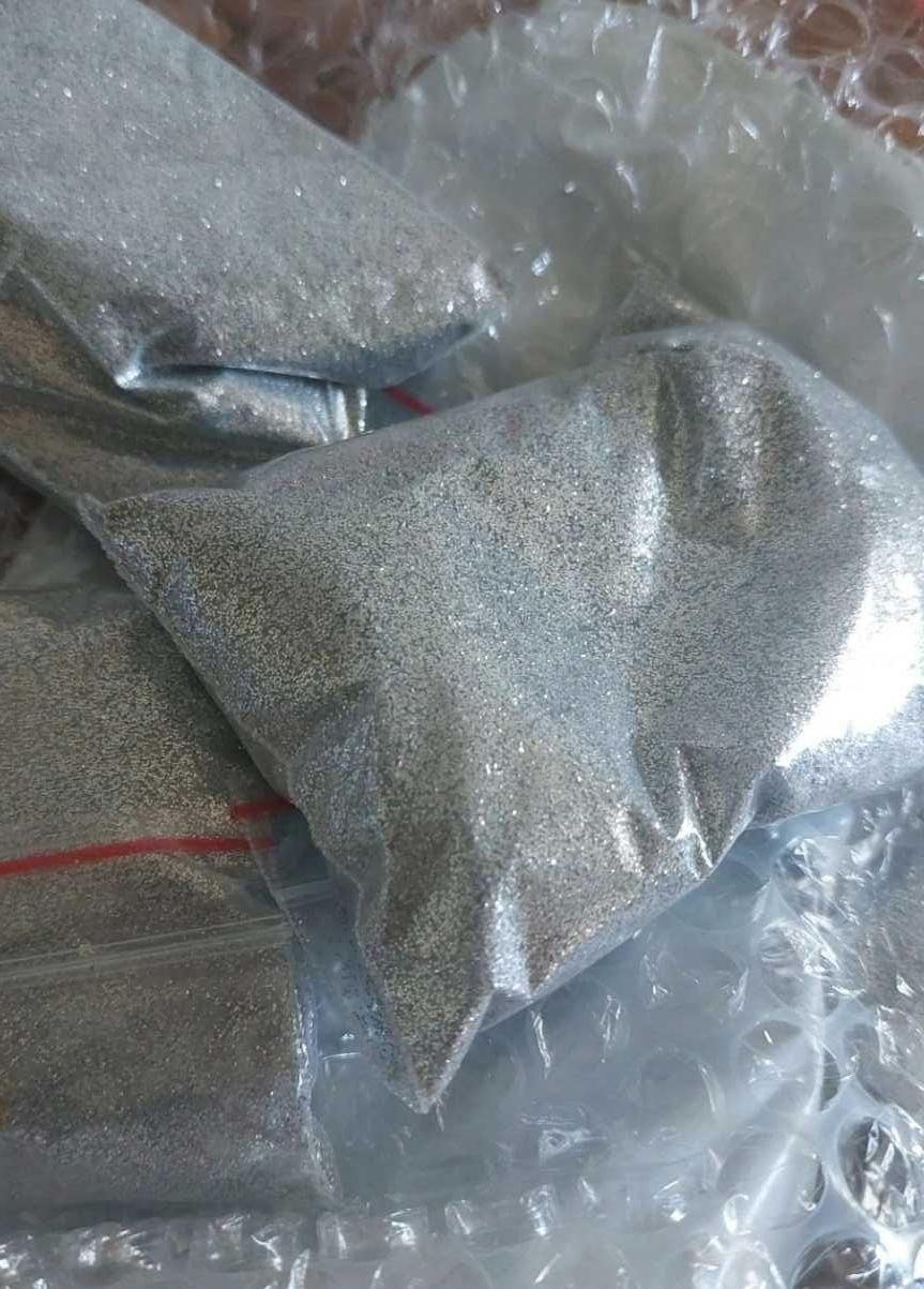Srebrny Dekoracyjny Brokat Sypki 1KG do Fug Farb Ścian Ozdoby DIY
