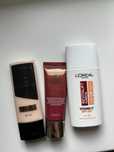 Zestaw loreal missha kosmetyków krem spf krem bb podkład