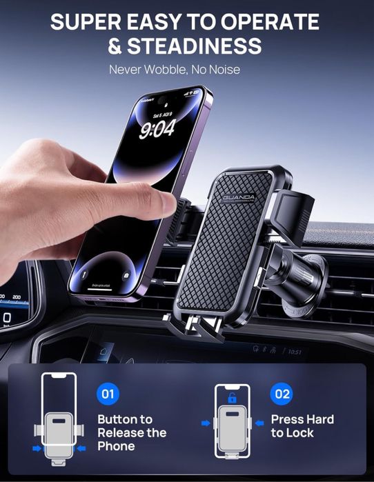 GUANDA Uchwyt samochodowy na telefon