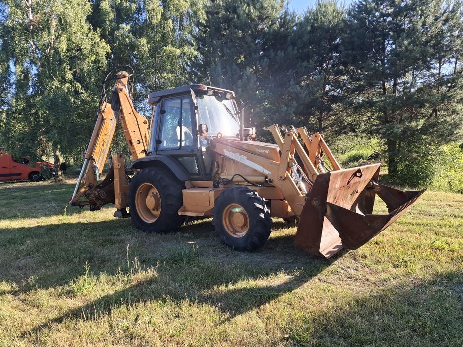 Koparko ładowarka case 580  se