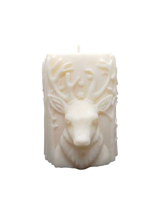 Świeca sojowa zapachowa "Jelonek" duży