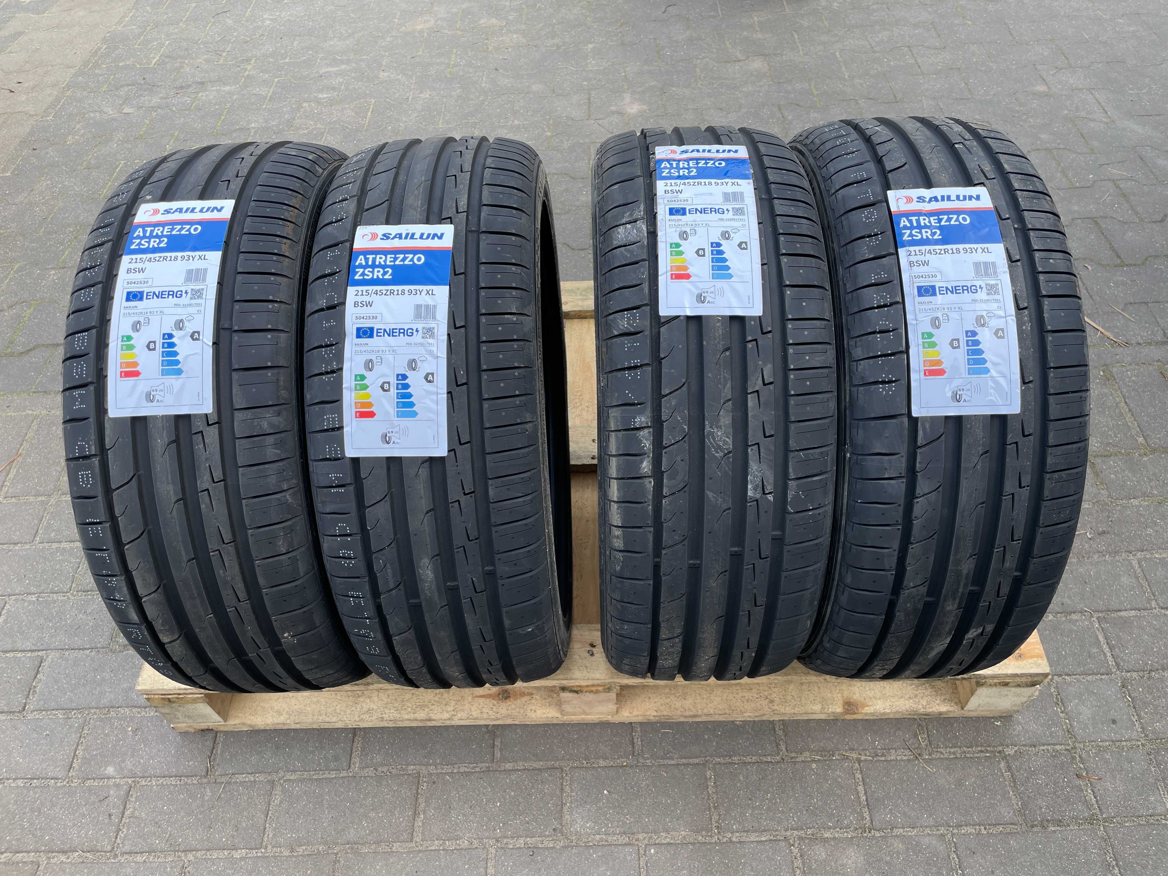 Okazja opony letnie 215/45R18 93Y XL Sailun ATREZZO ZSR2 NOWY MODEL