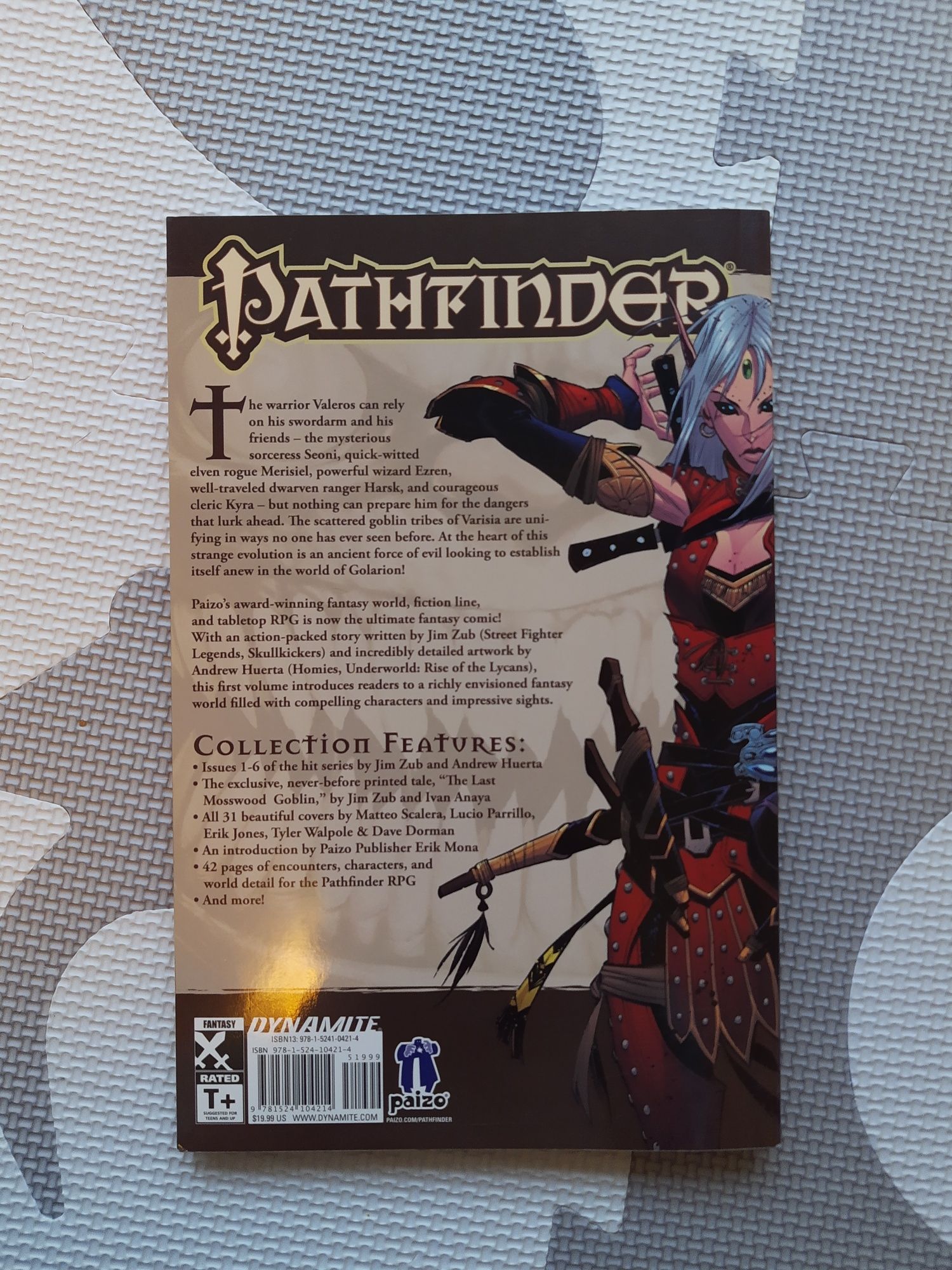 Komiks Pathfinder, Vol. One Dark Waters Rising