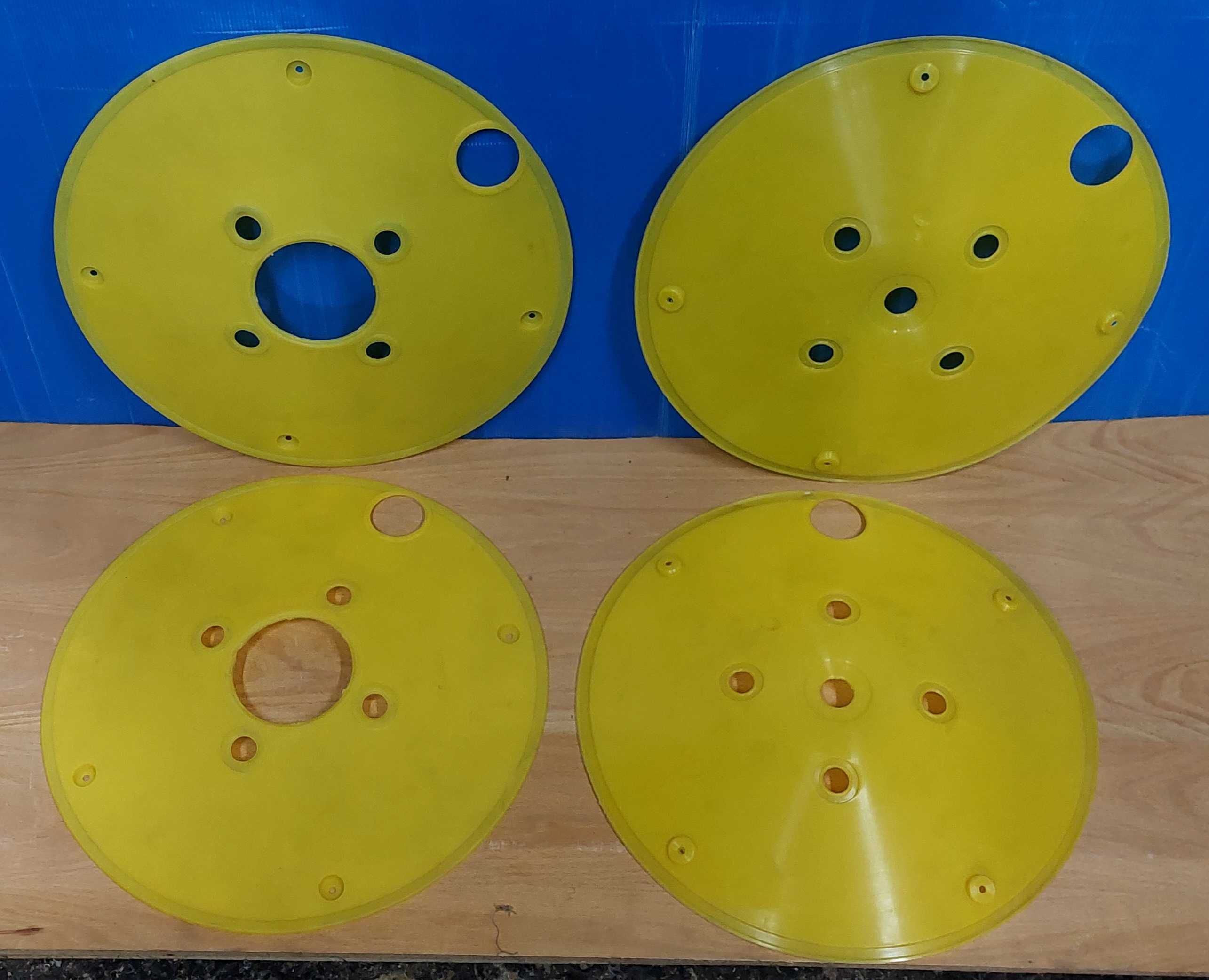 Pneus bmx 20x1.75 vermelhos/creme e tampões amarelos
