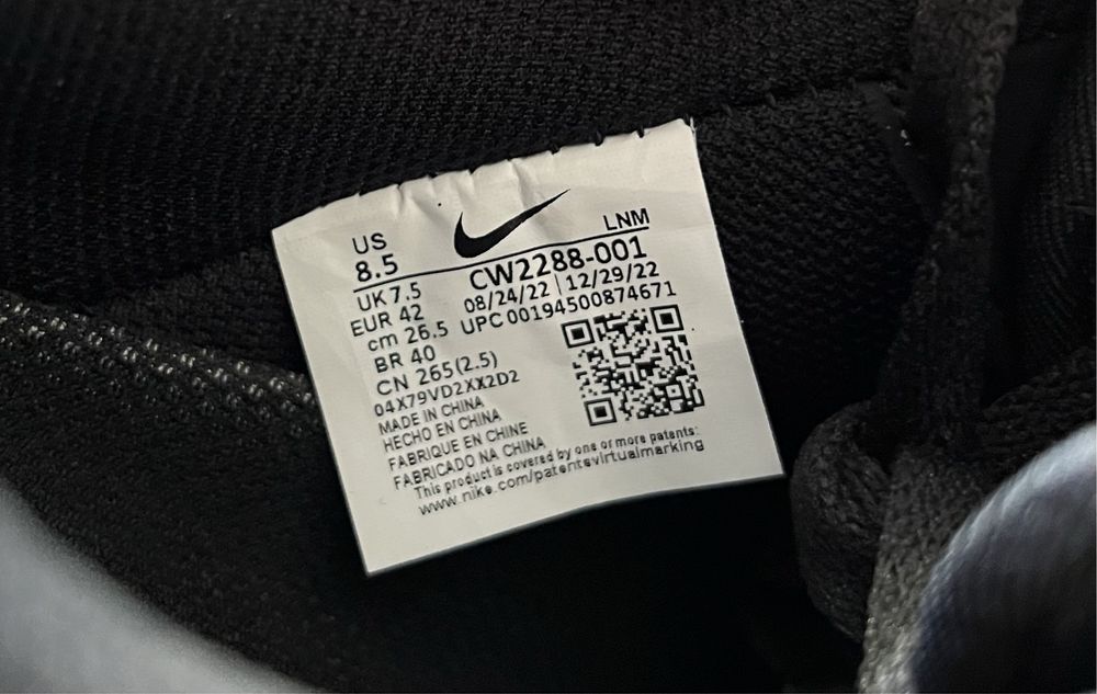 Кросівки Nike Air Force 1 07 Black 315122-001/CW2288-001