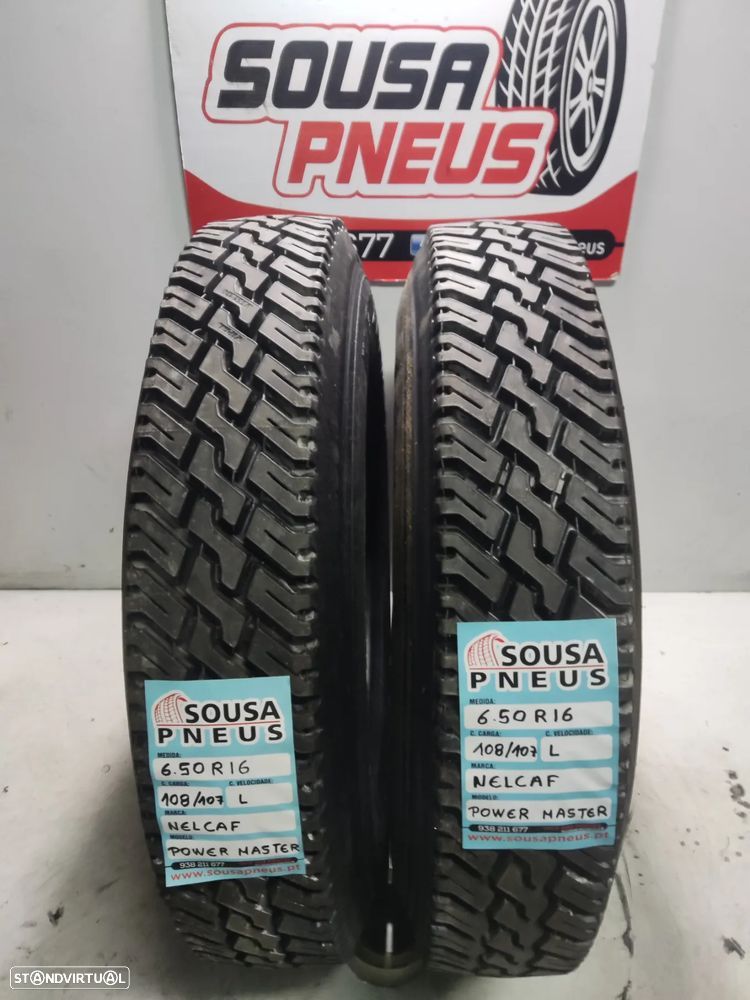 2 pneus 6.50-16c nelcaf - oferta da entrega