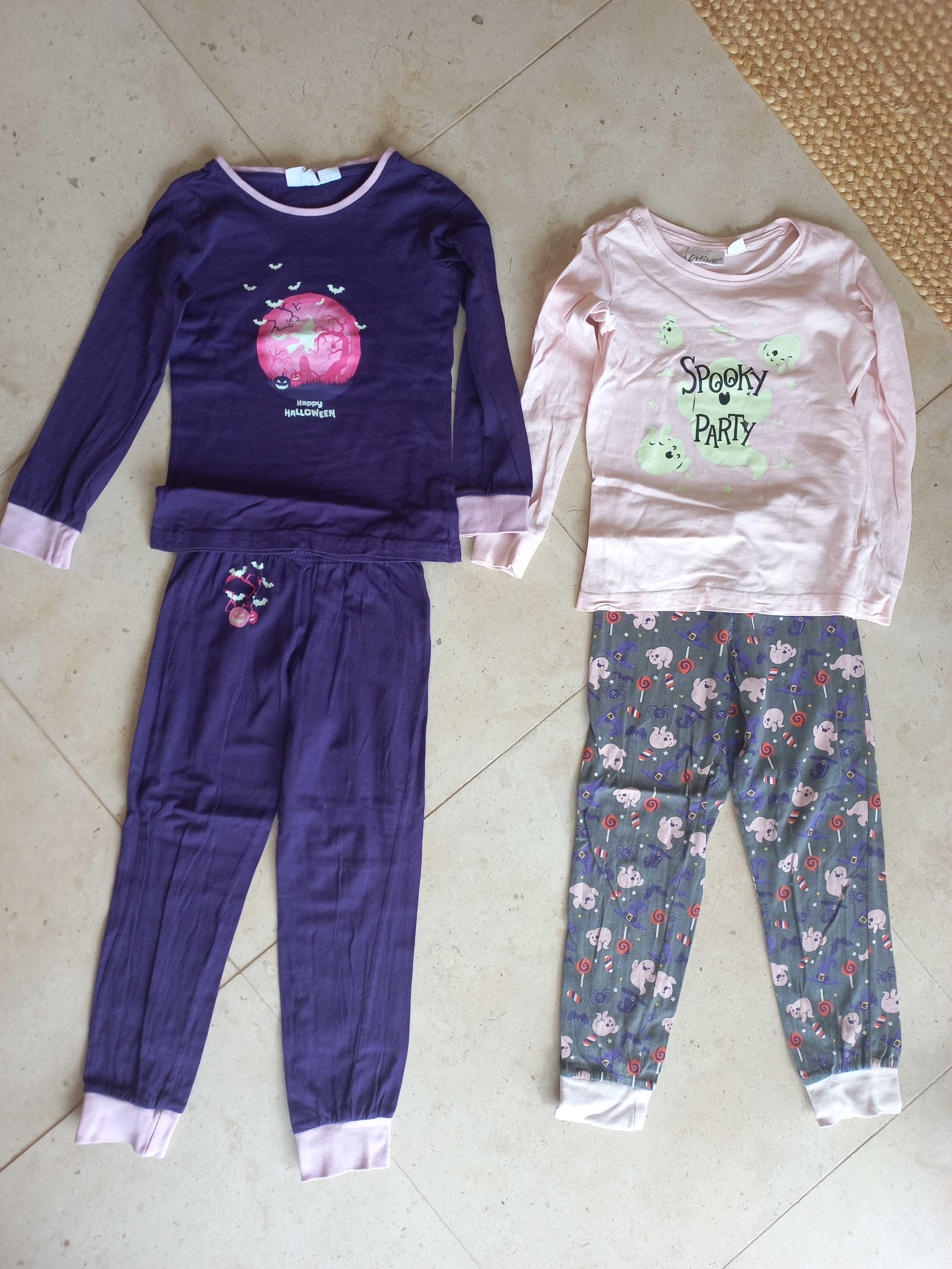 Pijamas de menina tamanho 110/116