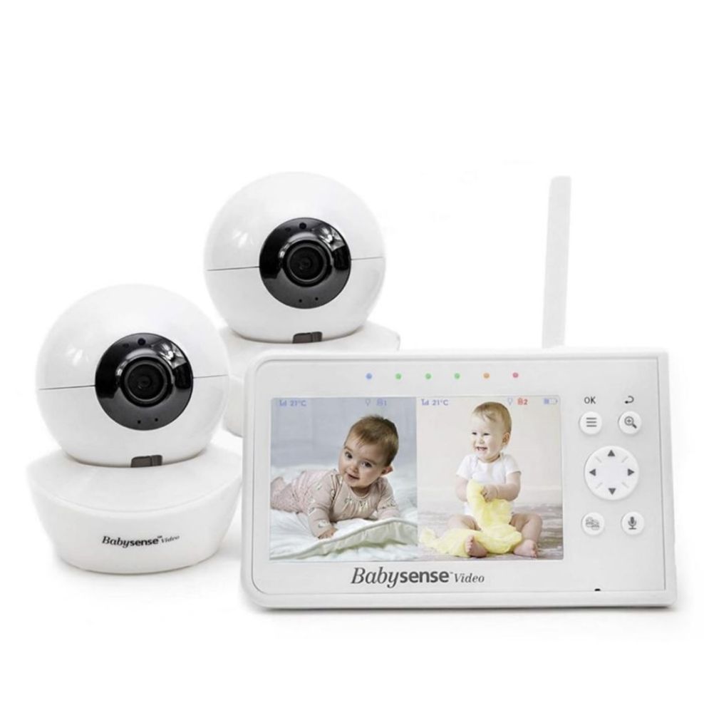 BabySense V43 - відео няня з монітором камери 4,3 дюйми 2 камери