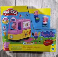 Play-Doh, Świnka Peppa, zestaw Auto z Lodami,